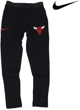 Amazon Nba Nike ナイキ シカゴ ブルズ モダン フレンチテリー パンツ ブラック ブラック ユニバーシティレッド Nba Nike ナイキ バスケットボール
