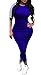 Chellysun Women Striped Half Sleeve Bodycon Dress Slim Fit Midi Dress Clubwear