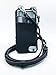 Caseahead Black iPhone 6 Plus, 7 Plus, 8 Plus Cell Phone Wallet Case w/Crossbody Strap & Chain Wristlet - RFID Slots for Money, ID & Credit Cards | Purse Case for Women -Black (6.2