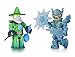 Roblox Action Collection - Emerald Dragon Master + Frost Guard General Two Figure Bundle [Includes 2 Exclusive Virtual Items]