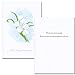 Sympathy Card Assortment- 2 each of 5 designs, Boxed 10 cards & env Made in USA by CroninCards