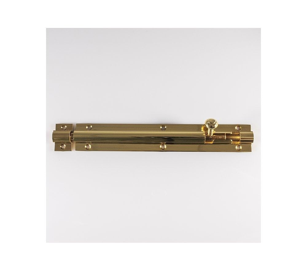 Carlisle Brass BB3206 Barrel Bolt, Polished Brass, 6 inch