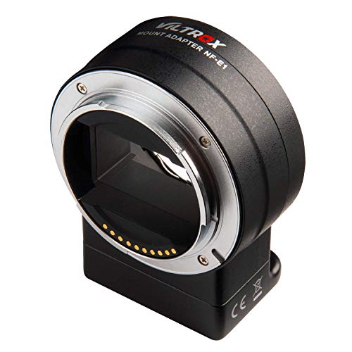 Viltrox Electronic Mount Adapter NF-E1 Auto-Focus Aperture Control Lens Converter for Nikon Tamron Sigma F Mount Lenses to Sony E Mount Camera A9 A7RIII A7RII A7III A7II A6500 A6300 - Thumbnail 5