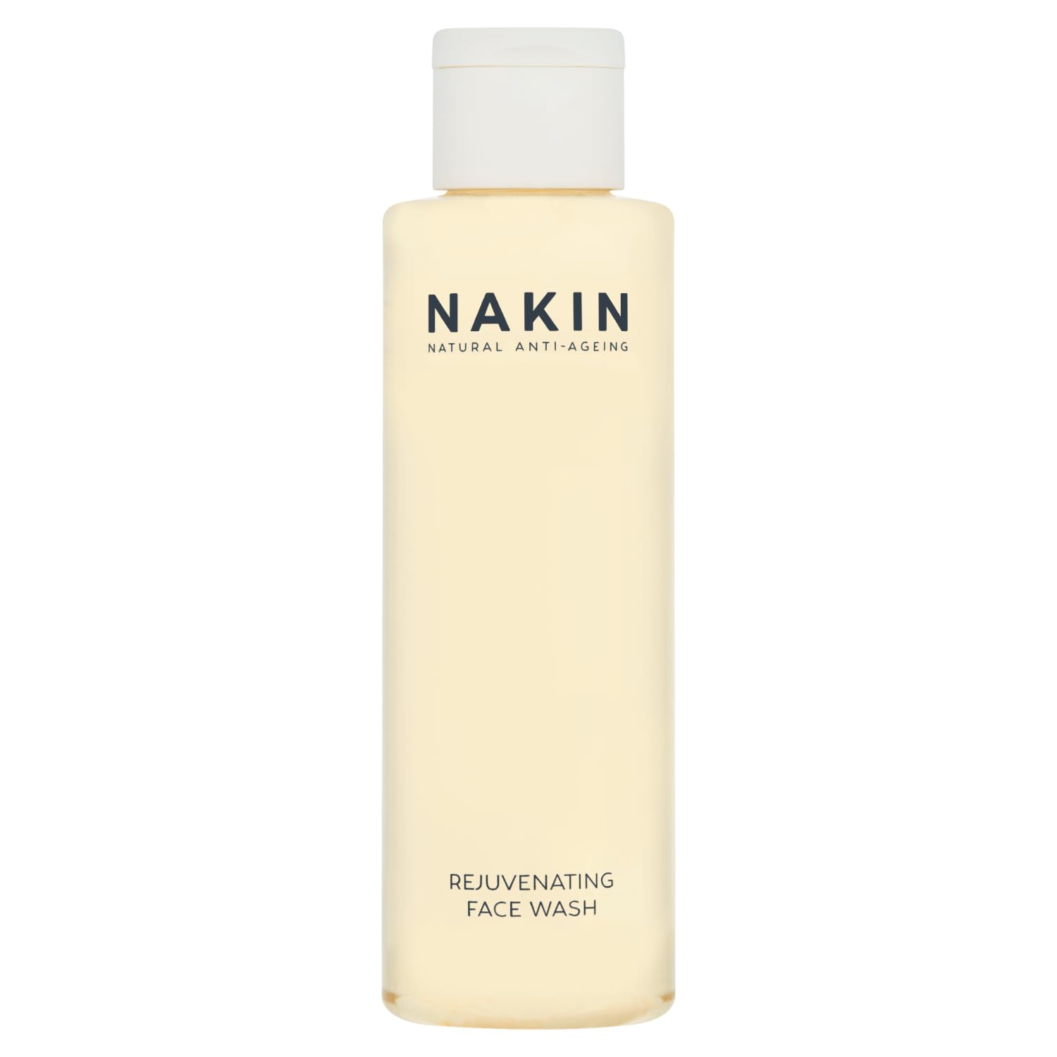 Nakin Face Wash, Facial Cleanser and Make Up Remover, Pore Cleaner Foaming Women and Mens Face Wash, Hydrating Gentle Cleanser with Green Tea, Anti Aging Vegan Natural Skincare, 150ml
