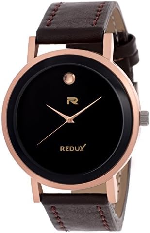 Redux Analogue Black Dial Men's Watch - Rws0131S