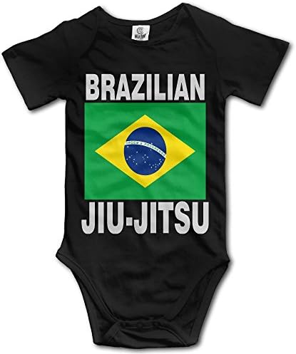 MMJQ6 Brazilian Jiu Jitsu Infant Baby Boys Girls Infant Creeper Short Sleeves Romper Bodysuit Onesies Jumpsuit