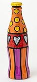 Enesco Coke by Romero Britto Coke Bottle Yellow Cap Figurine, 6.5-Inch