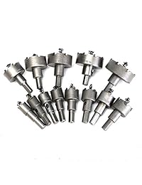 yaetek 13pcs 16 53 mm broca agujero sierra de aleación de acero inoxidable Punta TCT de carburo metal Set