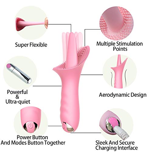 3 Clitoral+Vibrator+Stimulator+Cunnilingus+Massager
