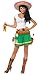 Smiffys womens Tequila Shooter Girl Costume, Green, M - US Size 10-12