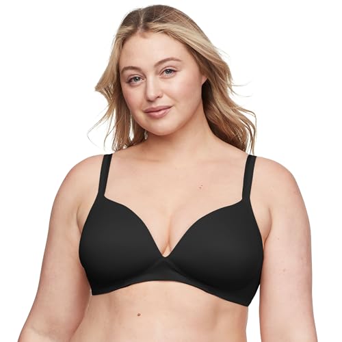 Warner’s Women’s Elements of Bliss Wire-Free Lift Bra,Black,38C