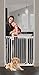 Dreambaby Chelsea Extra-Tall & Wide Auto-Close Security Baby Safety Gate-White-Model F191W