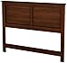 South Shore Willow Headboard-Full-Sumptuous, Sump Cherry