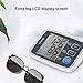 Blood Pressure Monitor, HYLOGY Digital Automatic Upper Arm BP Monitor Cuff 8.7 to 12.6 Inch, Large Screen Display and 2 Users Mode 2 * 90 Memory Storage