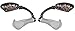 Venzo Bicycle Bike Handlebar Safe Stainless Steel Lens Mirrors Pair
