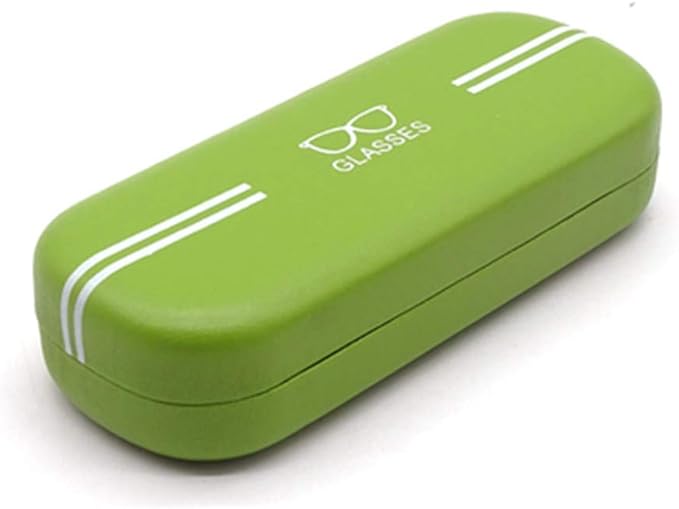 Amazon ジャング 眼鏡小物 メンズ メガネケース 耐圧保護メガネケース おしゃれ スタイリッシュ シンプル 硬いケース グリーン F 眼鏡小物 通販
