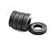10x 1/14 Billet Truck Rear& Front Tires Set (10) for Tamiya 1/14 Tractor Truck
