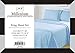Millenium Linen King Size Bed Sheet Set - Light Blue - 1600 Series 4 Piece - Deep Pocket - Cool and Wrinkle Free - 1 Fitted, 1 Flat, 2 Pillow Cases