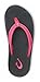 OluKai Kulapa Kai Sandal - Girls Bikini Pink/Black 4/5