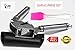 Oak Kitchen Garlic Press set Easy to Squeeze and clean Hige Quality Stainless Steel Crusher & Mincer with astonishing Bonus Garlic Peeler & Silicon Brush .