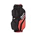 TaylorMade TM18 Supreme Cart Bag, Black/Red
