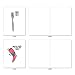 The Best Card Company - 10 Funny Assorted Blank Humor All Occasions Notecards Boxed Set 4 x 5.12 Inch w/Envelopes Cute Word Play for Men, Women (10 Designs, 1 Each) - Fun Puns M2975OCB