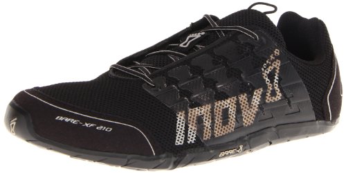 Inov-8 Bare-XF 210 Shoe,Black/Grey, 7.5 M US Men/9 M US Women