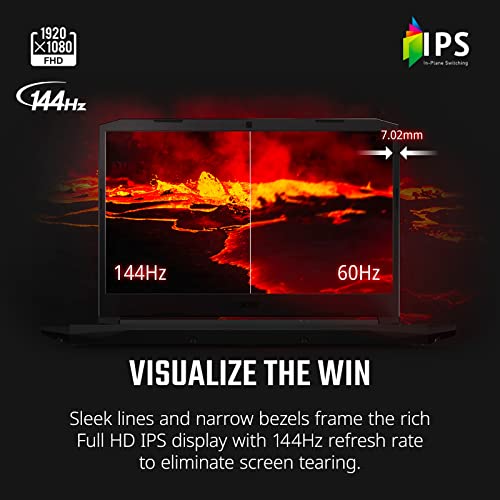 acer Nitro 5 AN515-57-79TD Gaming Laptop | Intel Core i7-11800H | NVIDIA GeForce RTX 3050 Ti Laptop GPU | 15.6