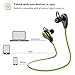 AELEC Bluetooth Headphones Wireless Sports Earbuds Sweatproof Earphones Noise Cancelling Headsets with Mic for Running Jogging Long Battery Life