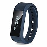 SinoPro i5 Plus Smart Bracelet Fitness Tracker Smart Wristband Bluetooth Activity Tracker with Waterproof Touch Screen Pedometer Sleep Monitor for iPhone, Samsung and other Smartphones