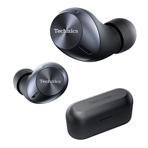 Technics True Wireless Multipoint Bluetooth Earbuds with Microphone