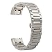 For Fitbit Charge 2, bayite Wristband Bracelet Replacement Stainless Steel Bands for Man with Butterfly Closure