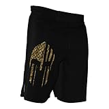 WOD MMA Spartan Performance Cross-Training Shorts (BLACK/CAMO, 38)