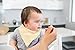 bee-zoo Baby Bibs Bandana For Girls | Pack Of 4 Girl Designs | Organic Cotton On Front - Super Absorbent, Soft and Stylish | Fits Almost All Babies With Adjustable Snaps (Pink/White/Gray/Orange)