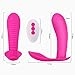 Clitoral G-Spot Vibrator, Xocity, Dildo Vibrator with Wireless 10M Remote Contral and 42°C Heating Function 10 Vibration Modes, Wearable Vibrator Adult Sex Toy for Women Female Couples