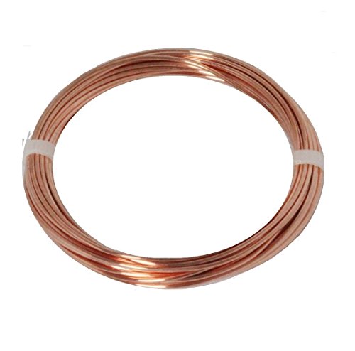 10 AWG Solid Copper wire 32 Ft 1 lb. Bare Copper Soft Coil