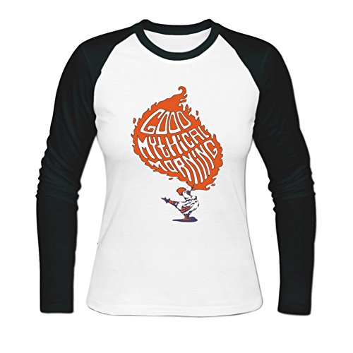 Lea Kirby Good Mythical Morning Baseball Tee for Women S White