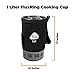 Jetboil 1-Liter FluxRing Tall Spare Cup for Jetboil Camping Cooking Systems, Carbon
