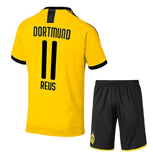 2019 20 Reus 11 Printed Bvb Borussia Dortmund Jersey Borussia Dortmund Half Sleeves Master Quality Home Football Jersey With Shorts Imported Master Quality Amazon In Sports Fitness Outdoors