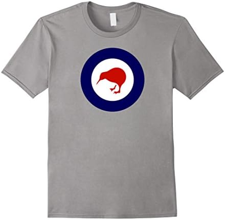 Mens Royal New Zealand Air Force Military Roundel tee t-shirt Medium Slate