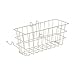 DMI Snap-On Walker Basket - Rust-Resistant Coating, White