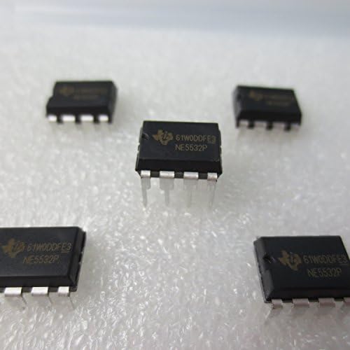 (5PCS) NE5532P DIP-8 DUAL LOW-NOISE OPERATIONAL AMPLIFIERS