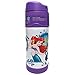 Thermos FUNtainer Disney Princess Bottle With Straw, Keeps Contents Cold For Up To 12 Hours, Durable Stainless-steel Interior And Exterior, Double Wall Vacuum Insulation, 12 Ounces, Purple