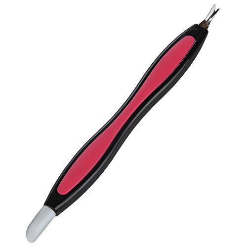 Home-X Soft Grip Cuticle Pusher and Nail Trimmer