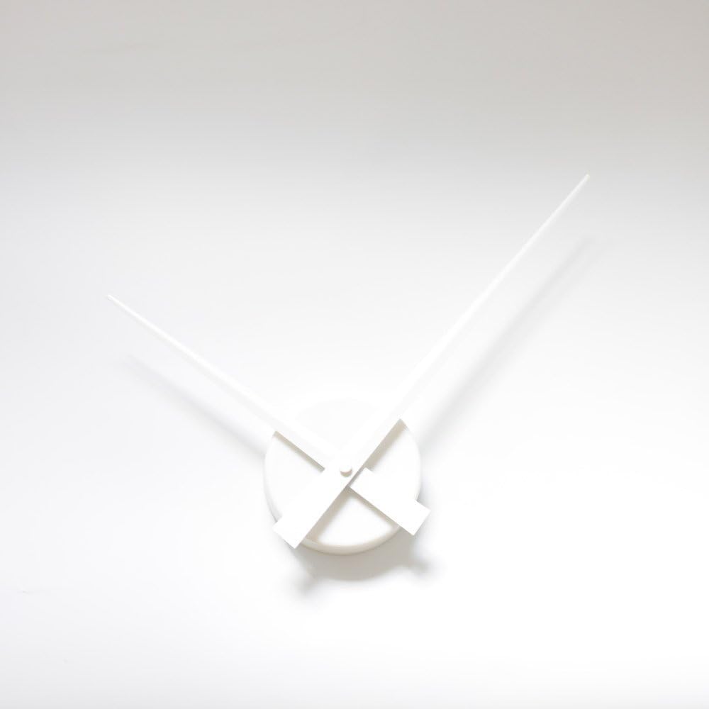 Homeloo DIY Silent Non Ticking Big Large Wall Clock Hand Kit 38cm (White)