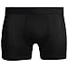 Re:Flex Men\'s Active Performance Boxer Briefs Underwear (6 Pack) (Medium, Black/Silver)'