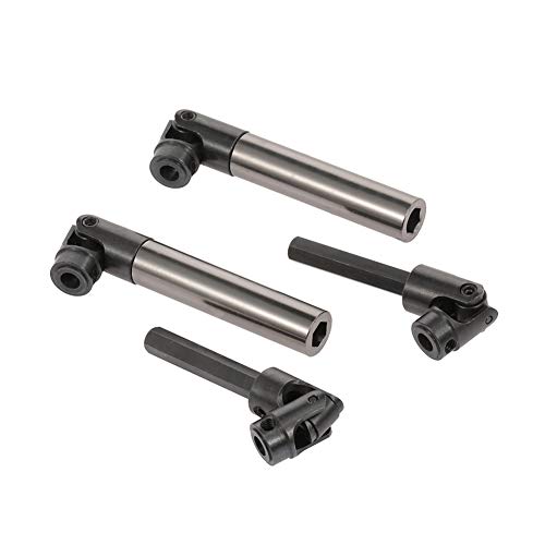 millet16zjh 2Pcs Metal Drive Shaft Axle AX50004 for Axial SCX10 1/10 RC Crawler Off-Road Car
