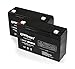 ExpertPower®6V 10Ah SLA Rechargeable Battery / 2 Pack