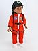 Orange Astronaut Space Suit | Fits 18
