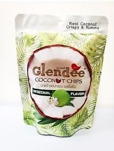 Glendee, Coconut Chips, Original Flavour, 40 g. [Pack of 3 pieces]